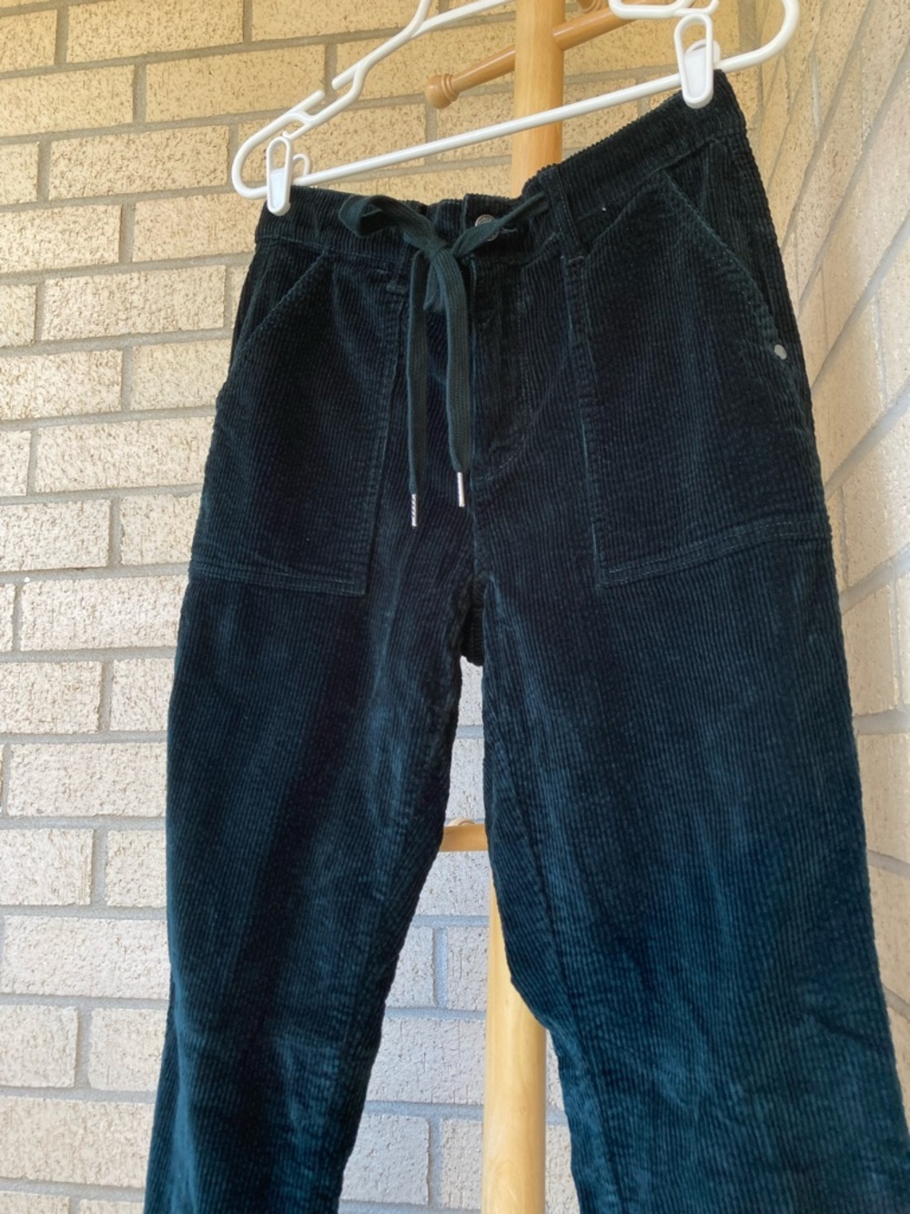 Judy Blue Green Corduroy Jogger Cotton Jeans Size 5 27 - Picture 10 of 17